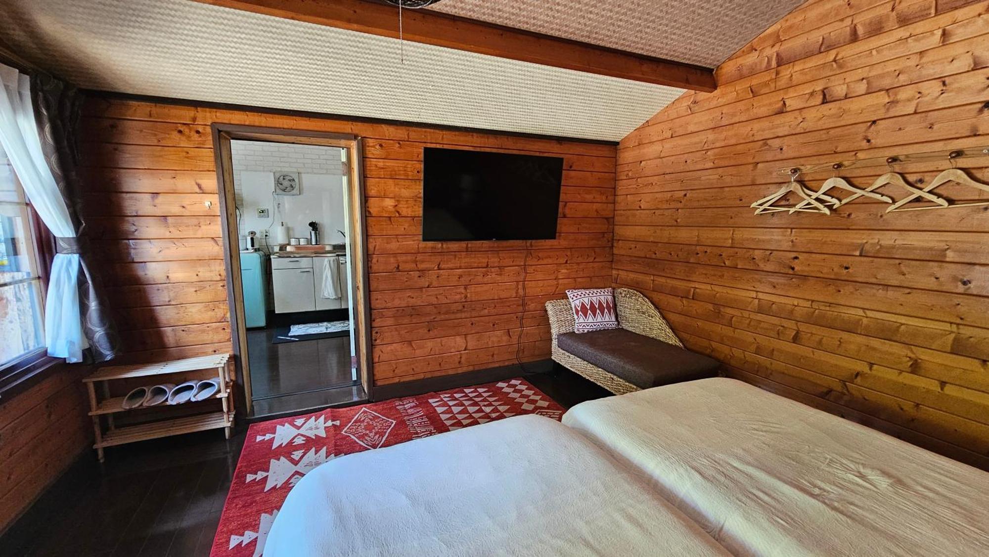 הוילה אוקיאמה Loft & Log House מראה חיצוני תמונה