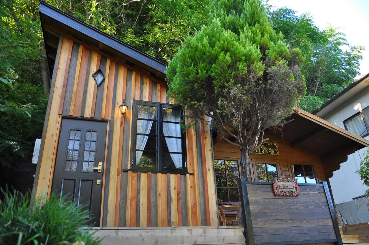 הוילה אוקיאמה Loft & Log House מראה חיצוני תמונה
